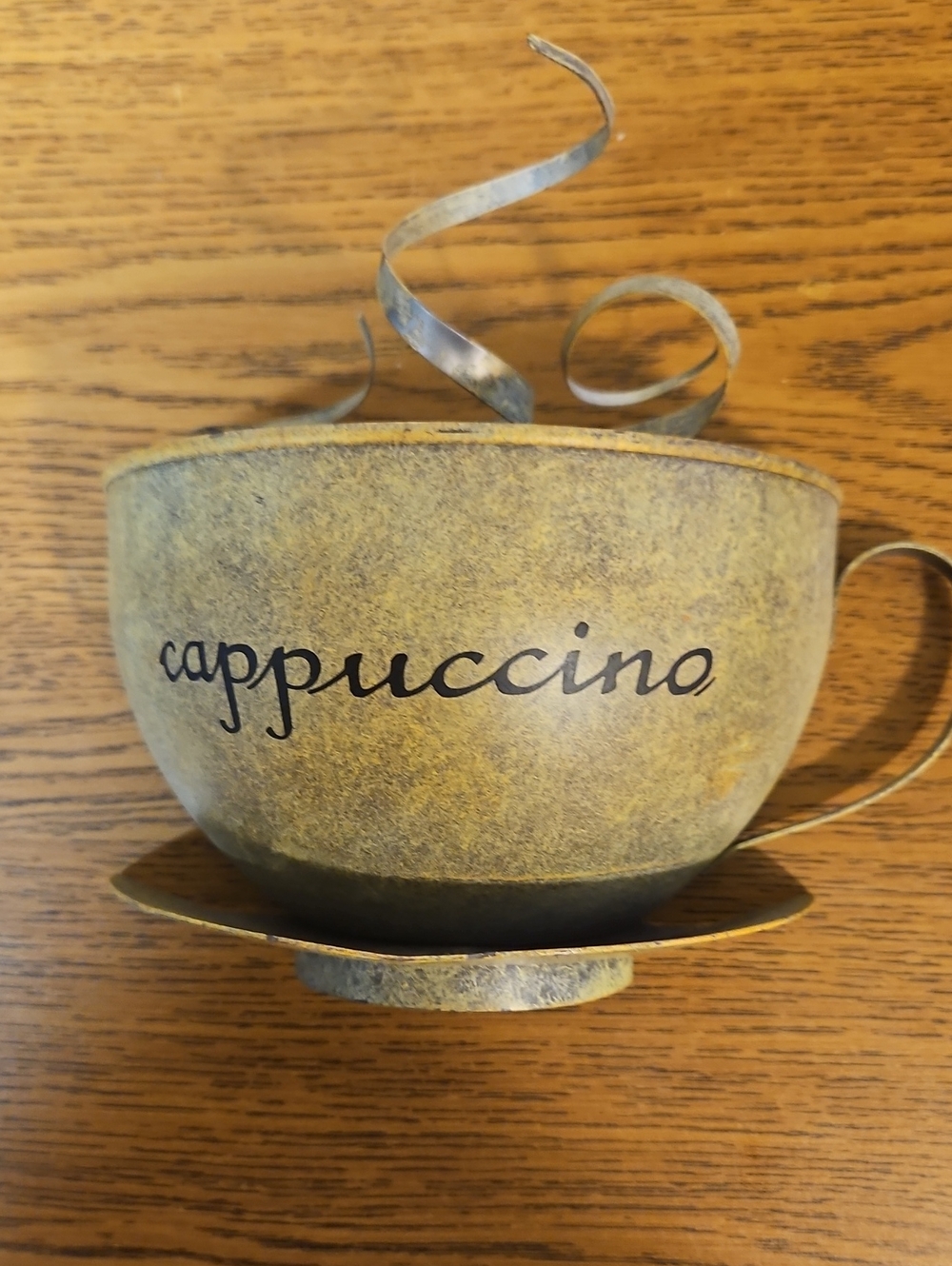 Set Of Hanging 2000s Coffee Decor 3d Metal